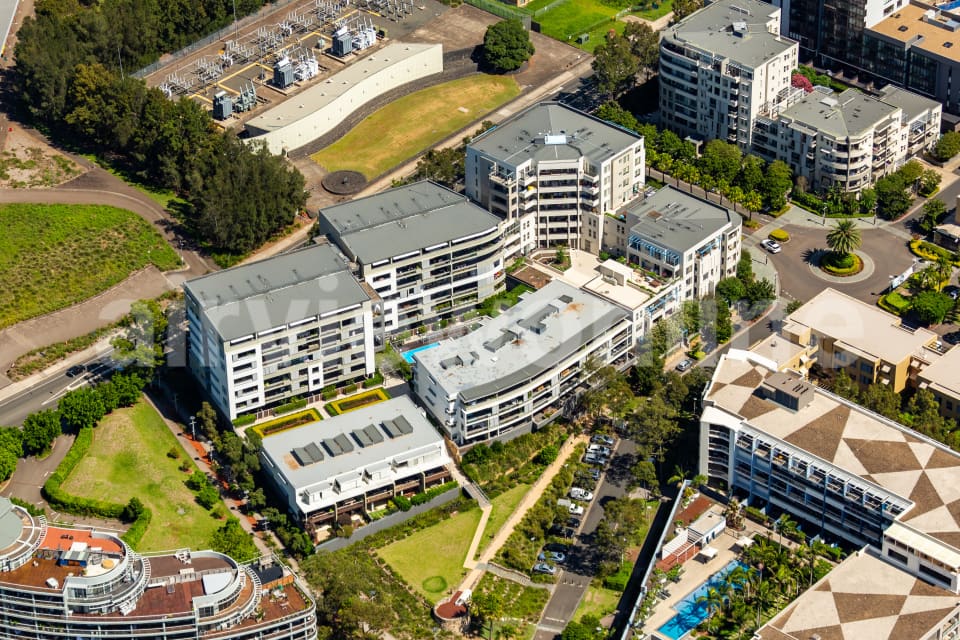 Aerial Image of Wentworth Point Developments