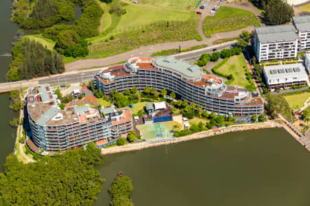 Aerial Image of WENTWORTH POINT DEVELOPMENTS