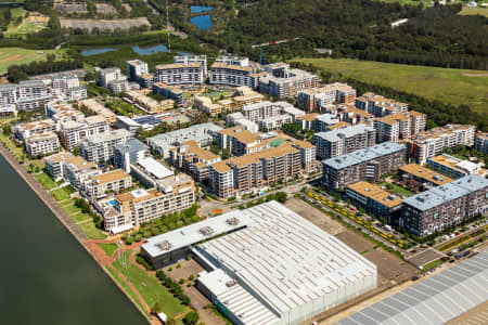 Aerial Image of WENTWORTH POINT DEVELOPMENTS