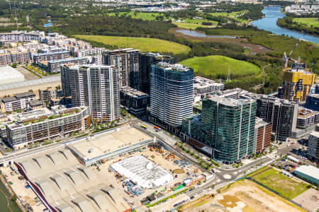 Aerial Image of WENTWORTH POINT DEVELOPMENTS
