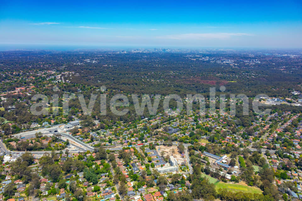 Aerial Image of Normanhurst