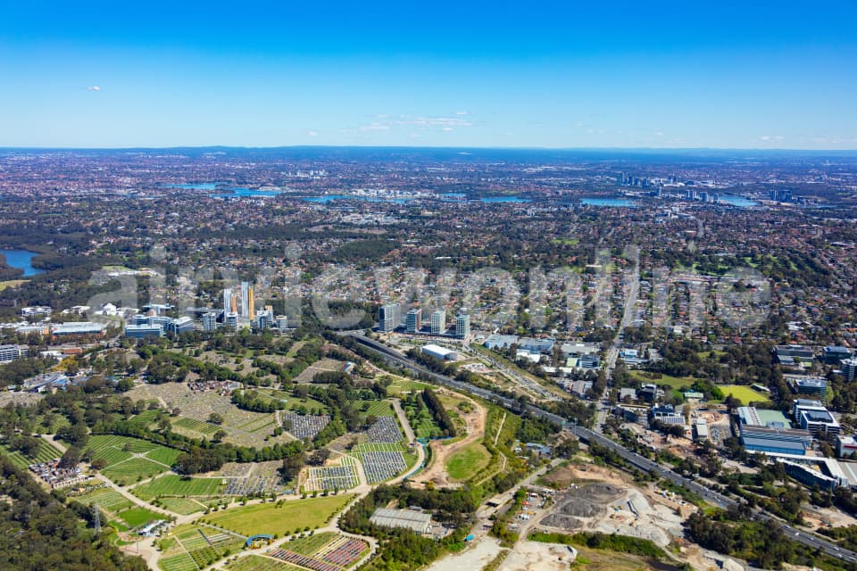 Aerial Image of North Ryde and Macquarie Park
