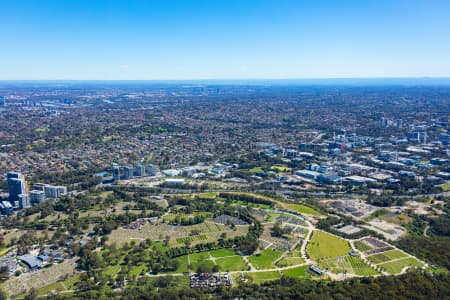 Aerial Image of NORTH RYDE AND MACQUARIE PARK