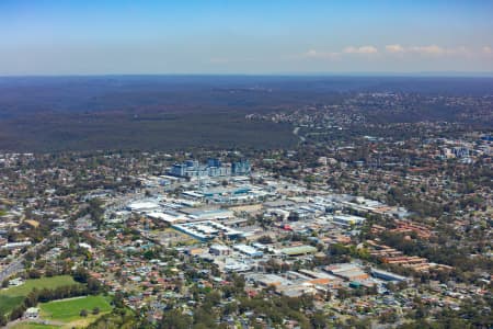 Aerial Image of KIRRAWEE COMMERCIAL AND INDUSTRIAL AREA