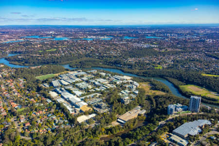 Aerial Image of LANE COVE WEST