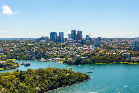 Aerial Image of MCMAHONS POINT