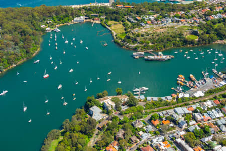 Aerial Image of BERRYS BAY MCMAHONS POINT