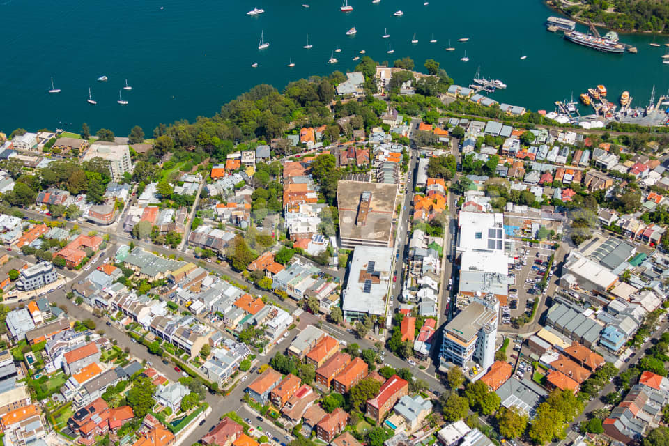 Aerial Image of Berrys Bay McMahons Point