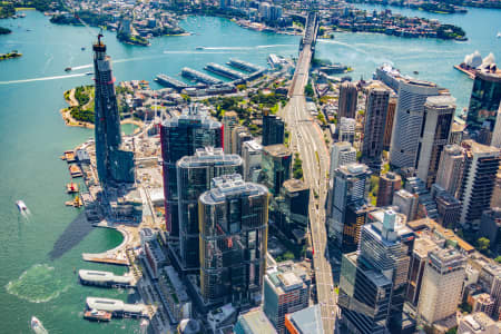 Aerial Image of BARANGAROO AND CROWN DEVELOPMENT