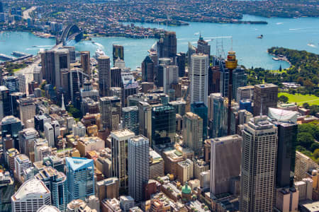 Aerial Image of SYDNEY CBD BUILDINGS