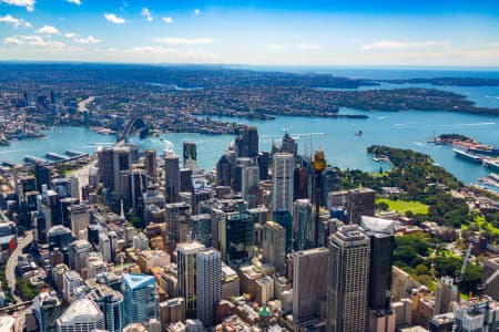 Aerial Image of SYDNEY CBD BUILDINGS
