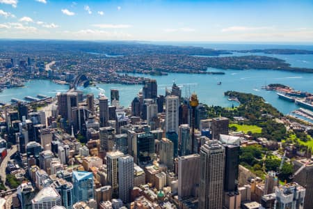 Aerial Image of SYDNEY CBD BUILDINGS