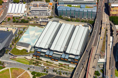 Aerial Image of ICC SYDNEY