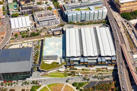 Aerial Image of ICC SYDNEY