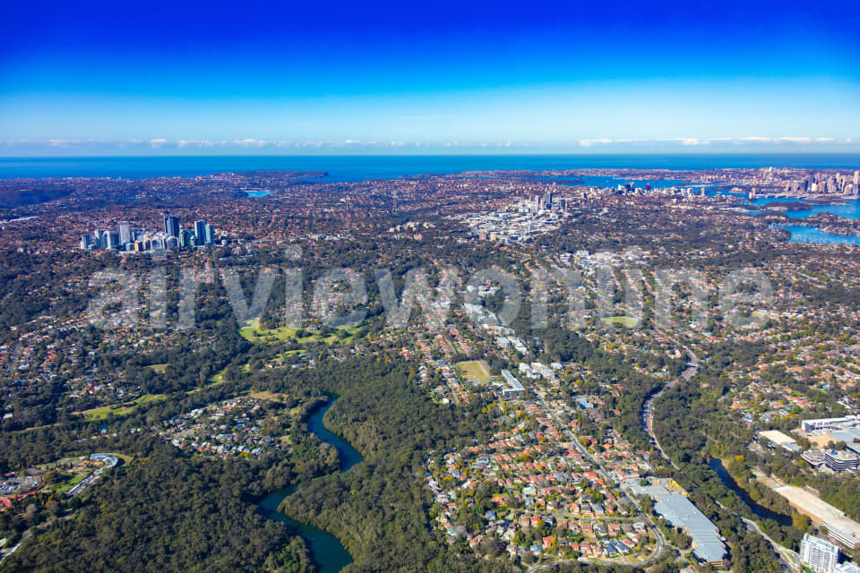 Aerial Image of Lane Cove North