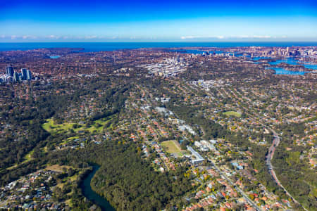 Aerial Image of LANE COVE NORTH