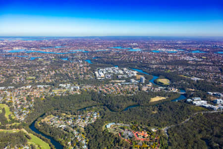Aerial Image of LANE COVE NORTH
