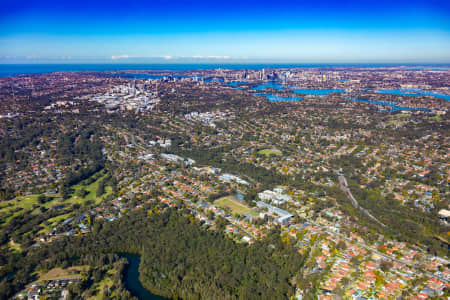 Aerial Image of LANE COVE NORTH