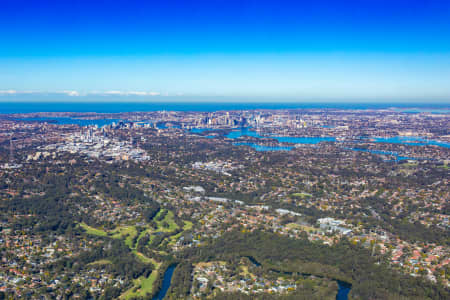 Aerial Image of LANE COVE NORTH