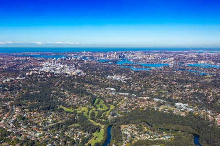 Aerial Image of LANE COVE NORTH
