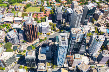 Aerial Image of NORTH SYDNEY CBD