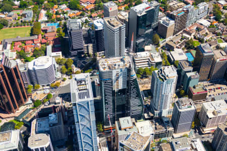 Aerial Image of NORTH SYDNEY CBD