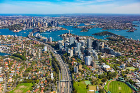 Aerial Image of NORTH SYDNEY CBD