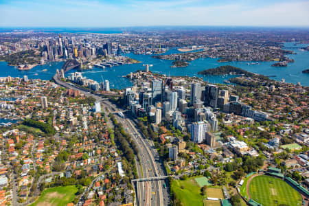 Aerial Image of NORTH SYDNEY CBD