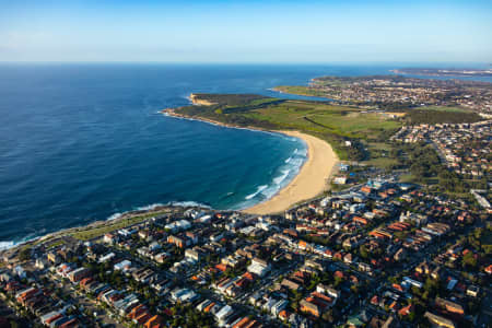 Aerial Image of MAROUBRA BEACH EARLY MORNING