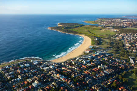 Aerial Image of MAROUBRA BEACH EARLY MORNING