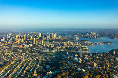 Aerial Image of EDGECLIFF EARLY MORNING