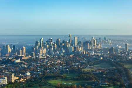 Aerial Image of SYDNEY EARLY MORNING