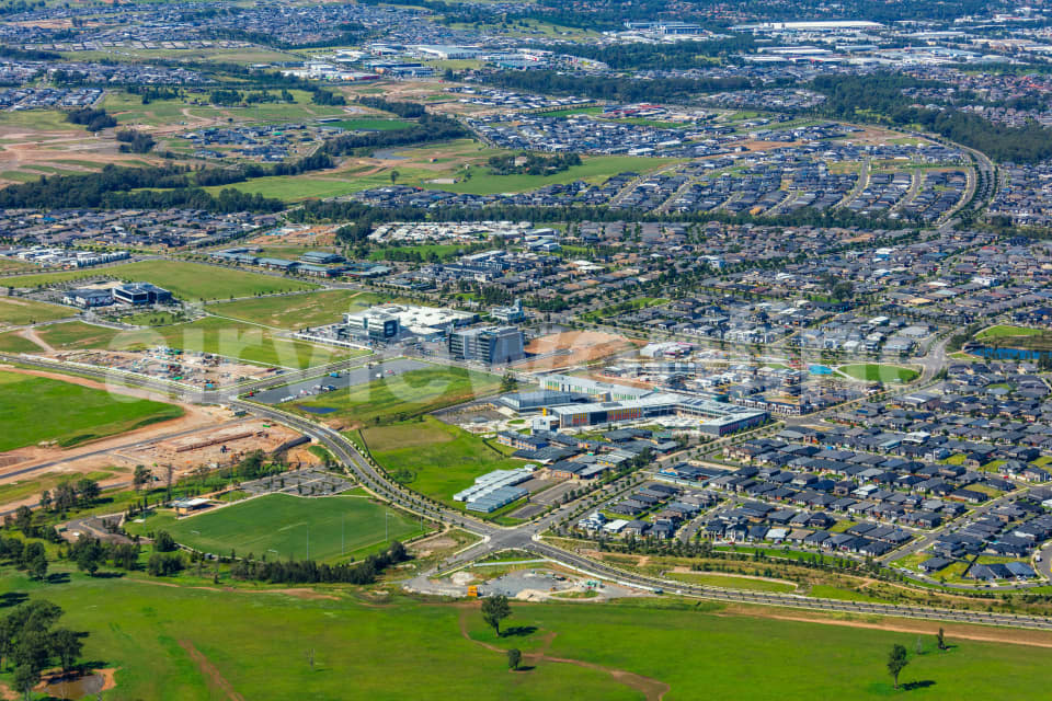 Aerial Image of Oran Park  Development