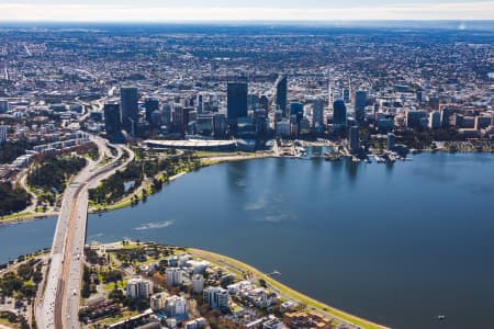 Aerial Image of SOUTH PERTH