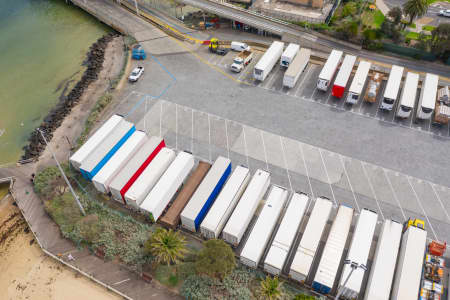 Aerial Image of STATION PIER IN MELBOURNE
