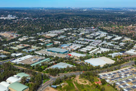 Aerial Image of CASTLE HILL SHOWGROUND BUSINESS PARK