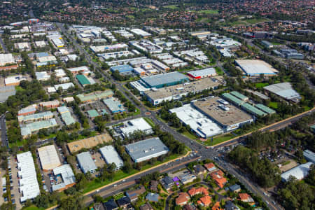Aerial Image of CASTLE HILL SHOWGROUND BUSINESS PARK