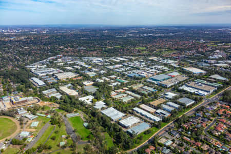 Aerial Image of CASTLE HILL SHOWGROUND BUSINESS PARK