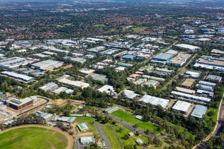 Aerial Image of CASTLE HILL SHOWGROUND BUSINESS PARK