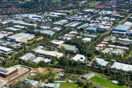 Aerial Image of CASTLE HILL SHOWGROUND BUSINESS PARK