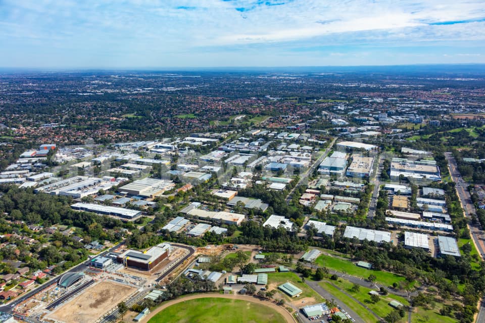 Aerial Image of Castle Hill Showground Business Park