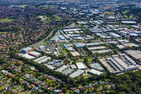 Aerial Image of CASTLE HILL SHOWGROUND BUSINESS PARK