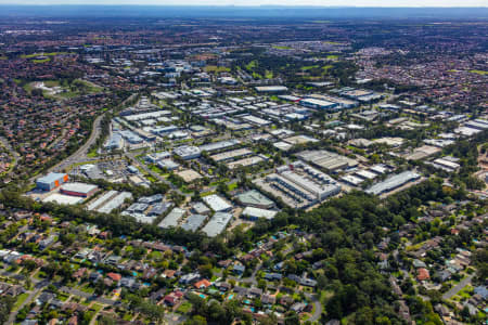 Aerial Image of CASTLE HILL SHOWGROUND BUSINESS PARK