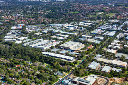 Aerial Image of CASTLE HILL SHOWGROUND BUSINESS PARK