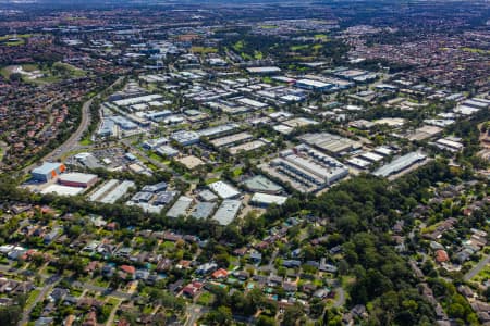 Aerial Image of CASTLE HILL SHOWGROUND BUSINESS PARK