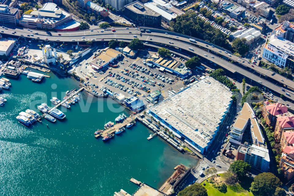 Aerial Image of Sydney Fish Markets