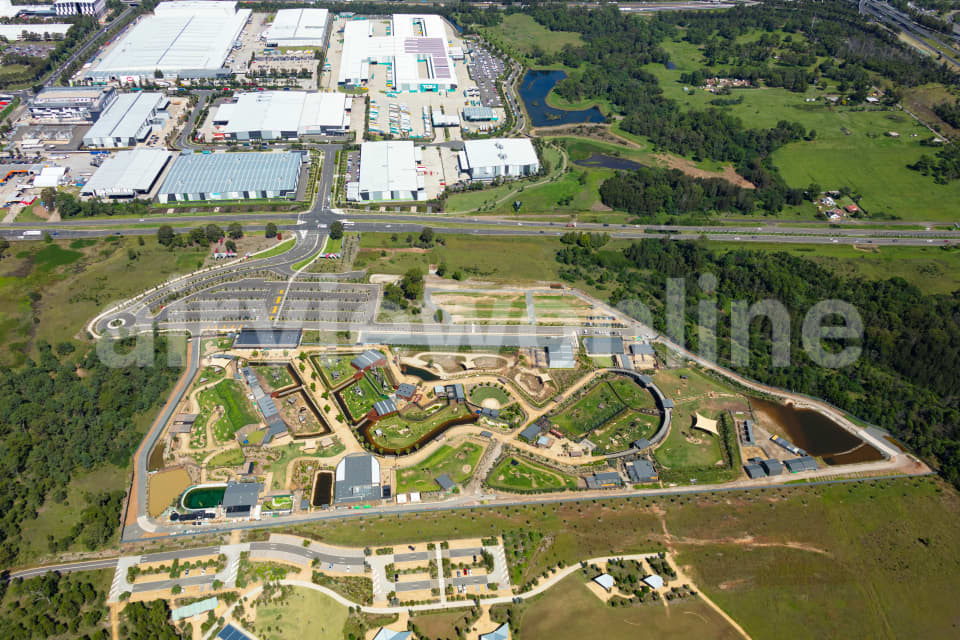 Aerial Image of Sydney Zoo Bungarribee Park
