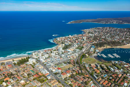 Aerial Image of CRONULLA SHOPS