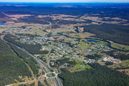 Aerial Image of BULAHDELAH TOWNSHIP