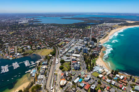 Aerial Image of CRONULLA